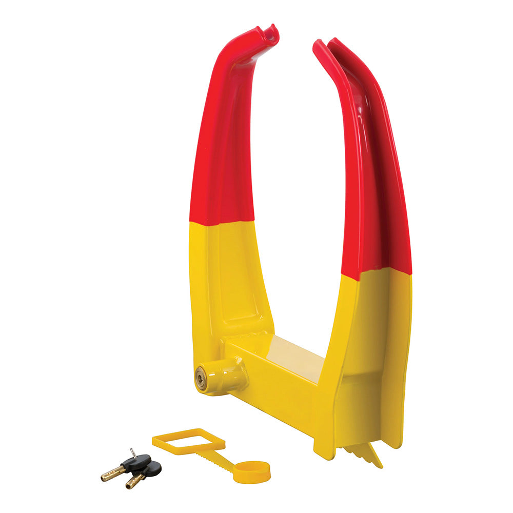 CURT Wheel Chock Lock - Yellow [23175] - Premium Accessories Besafe1st Shop now 