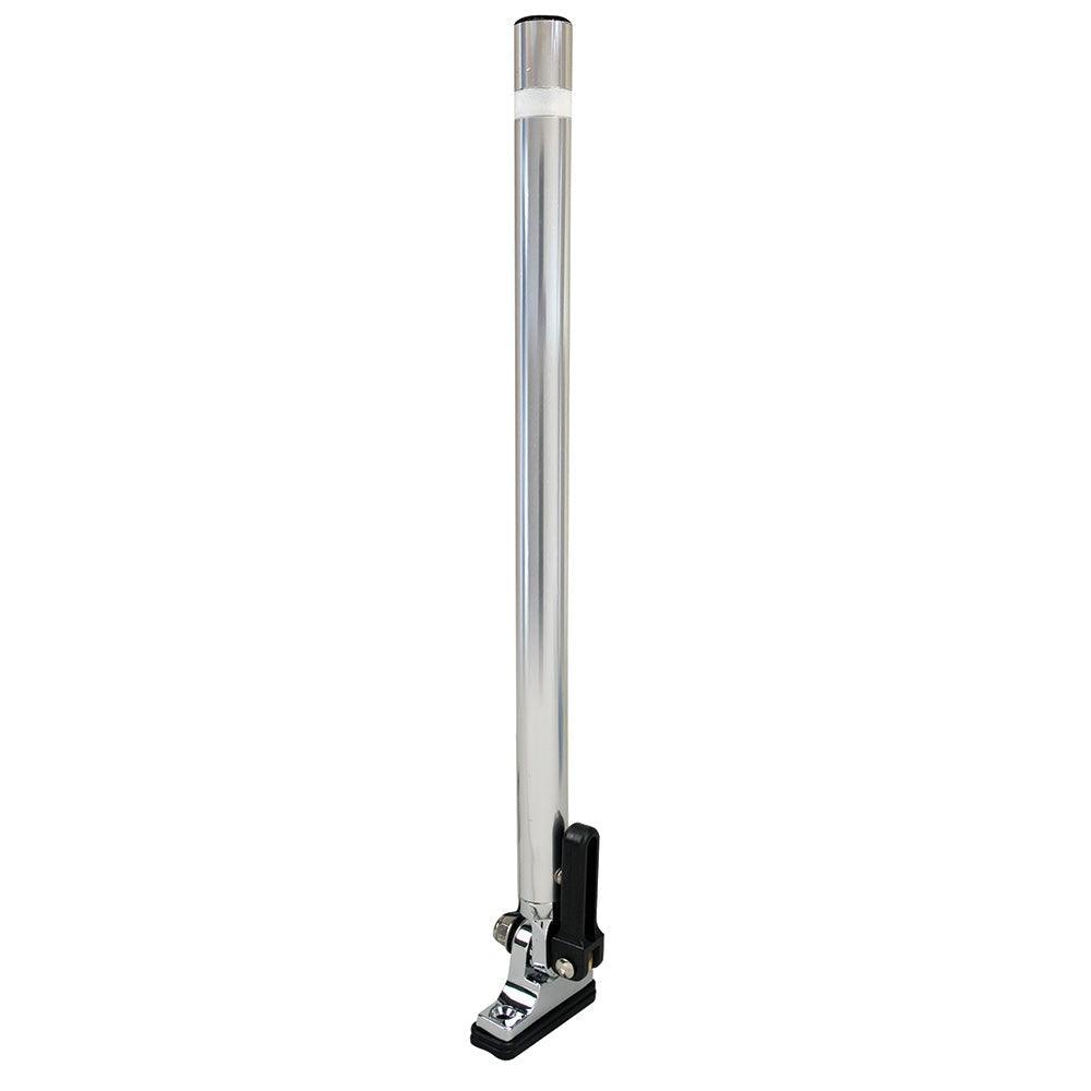 Perko 14" Folding Mount Pole Light - White All Round Light w/Quick Adjust Mount [1672DP0ALU] - Premium Navigation Lights Besafe1st®  Shop now 