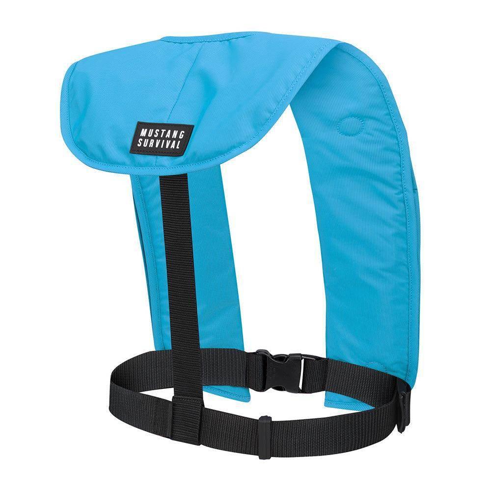 Mustang MIT 70 Manual Inflatable PFD - Azure (Blue) [MD4041-268-0-202] - Besafe1st
