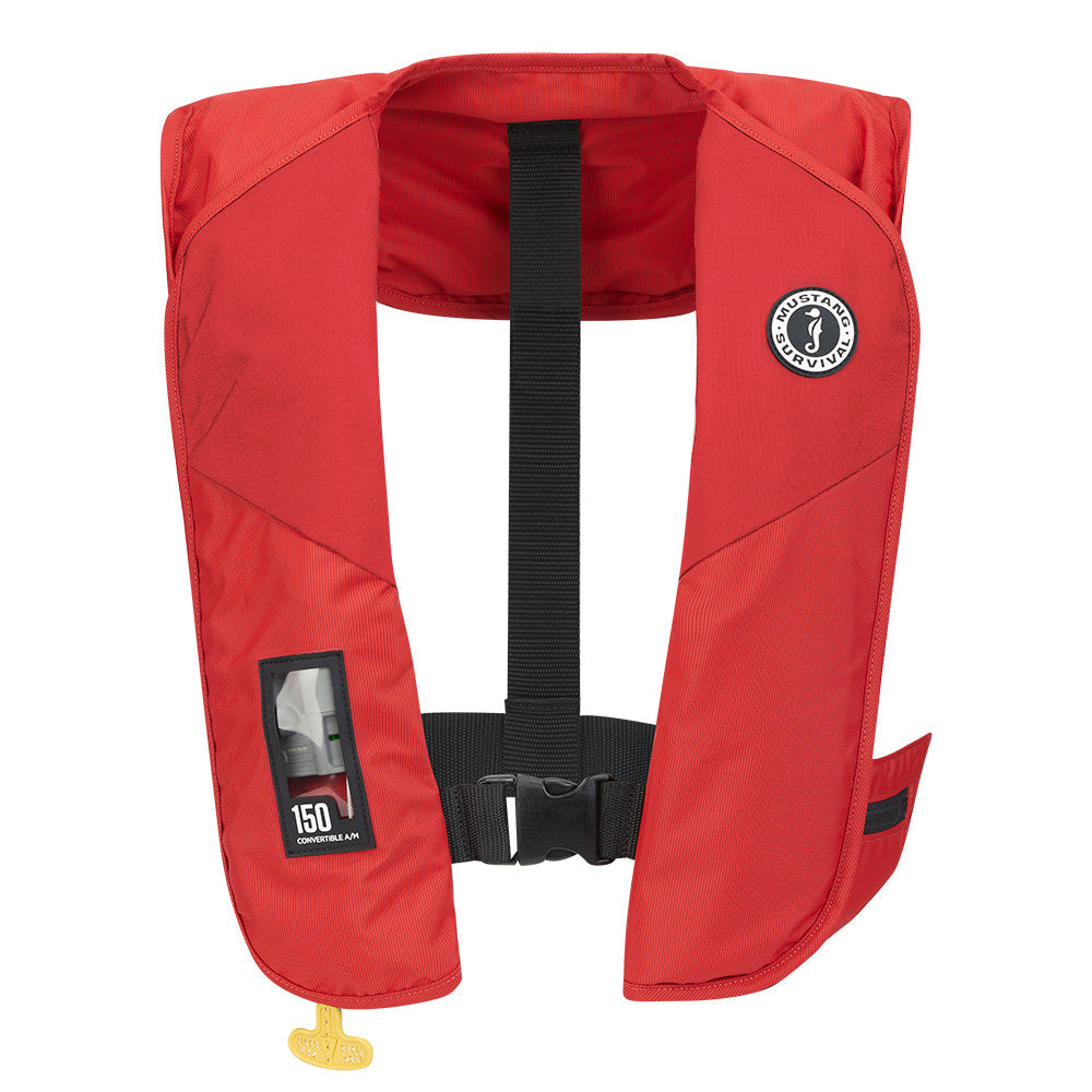 Mustang MIT 150 Convertible Inflatable PFD - Red [MD2020-4-0-202] - Besafe1st® 