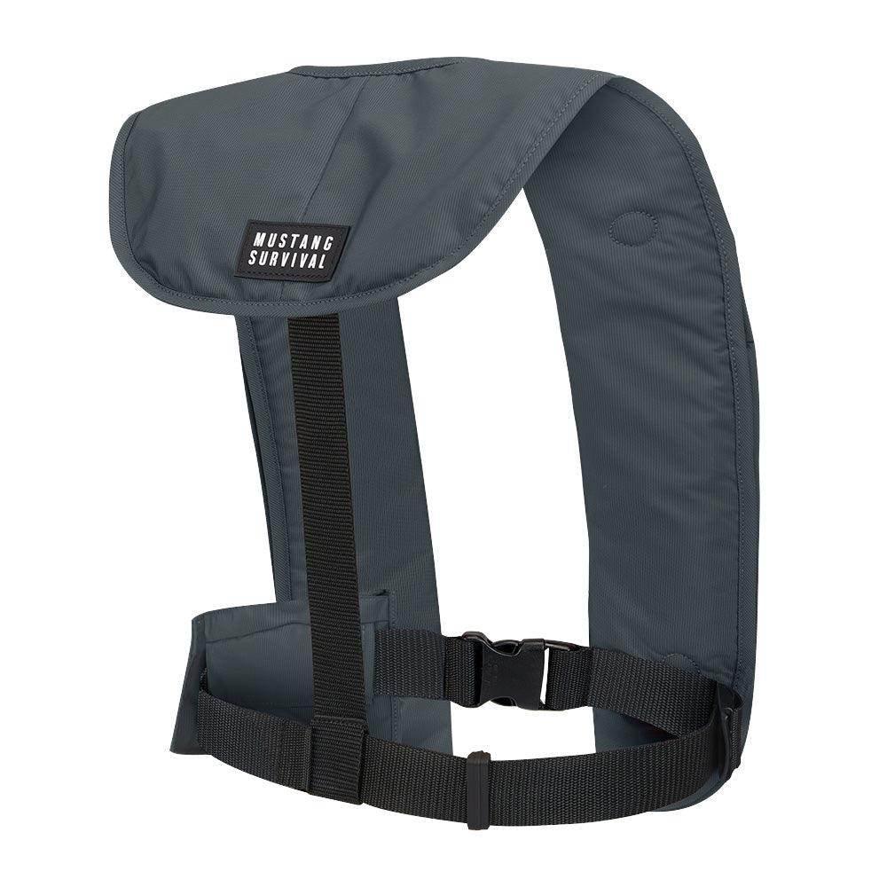 Mustang MIT 100 Convertible Inflatable PFD - Admiral Grey [MD2030-191-0-202] - Besafe1st