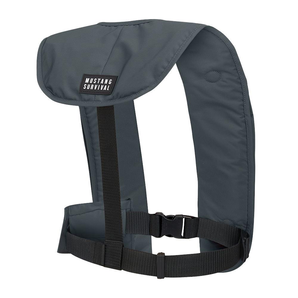 Mustang MIT 100 Convertible Inflatable PFD - Admiral Grey [MD2030-191-0-202] - Besafe1st® 