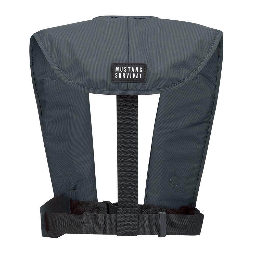 Mustang MIT 100 Convertible Inflatable PFD - Admiral Grey [MD2030-191-0-202] - Besafe1st