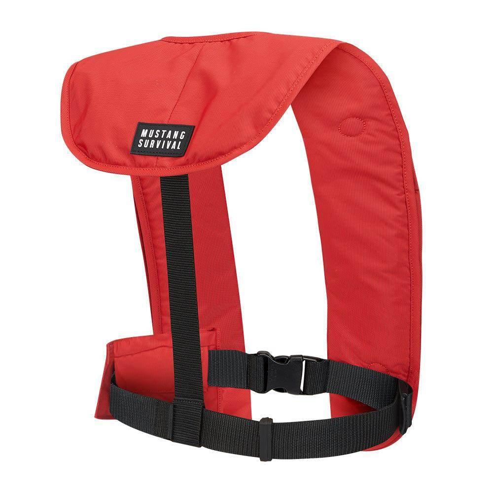 Mustang MIT 100 Convertible Inflatable PFD - Red [MD2030-4-0-202] - Besafe1st