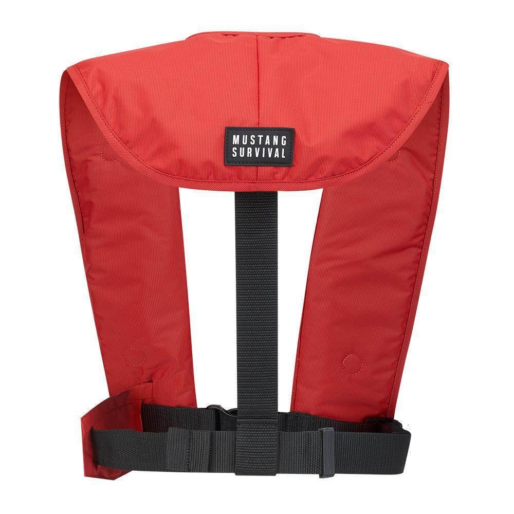 Mustang MIT 100 Convertible Inflatable PFD - Red [MD2030-4-0-202] - Besafe1st