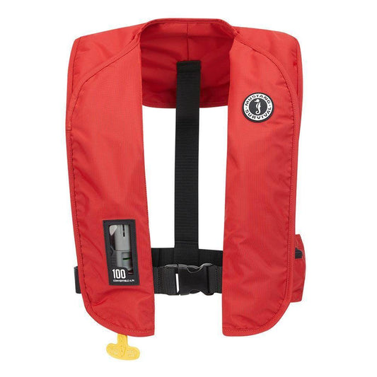 Mustang MIT 100 Convertible Inflatable PFD - Red [MD2030-4-0-202] - Besafe1st