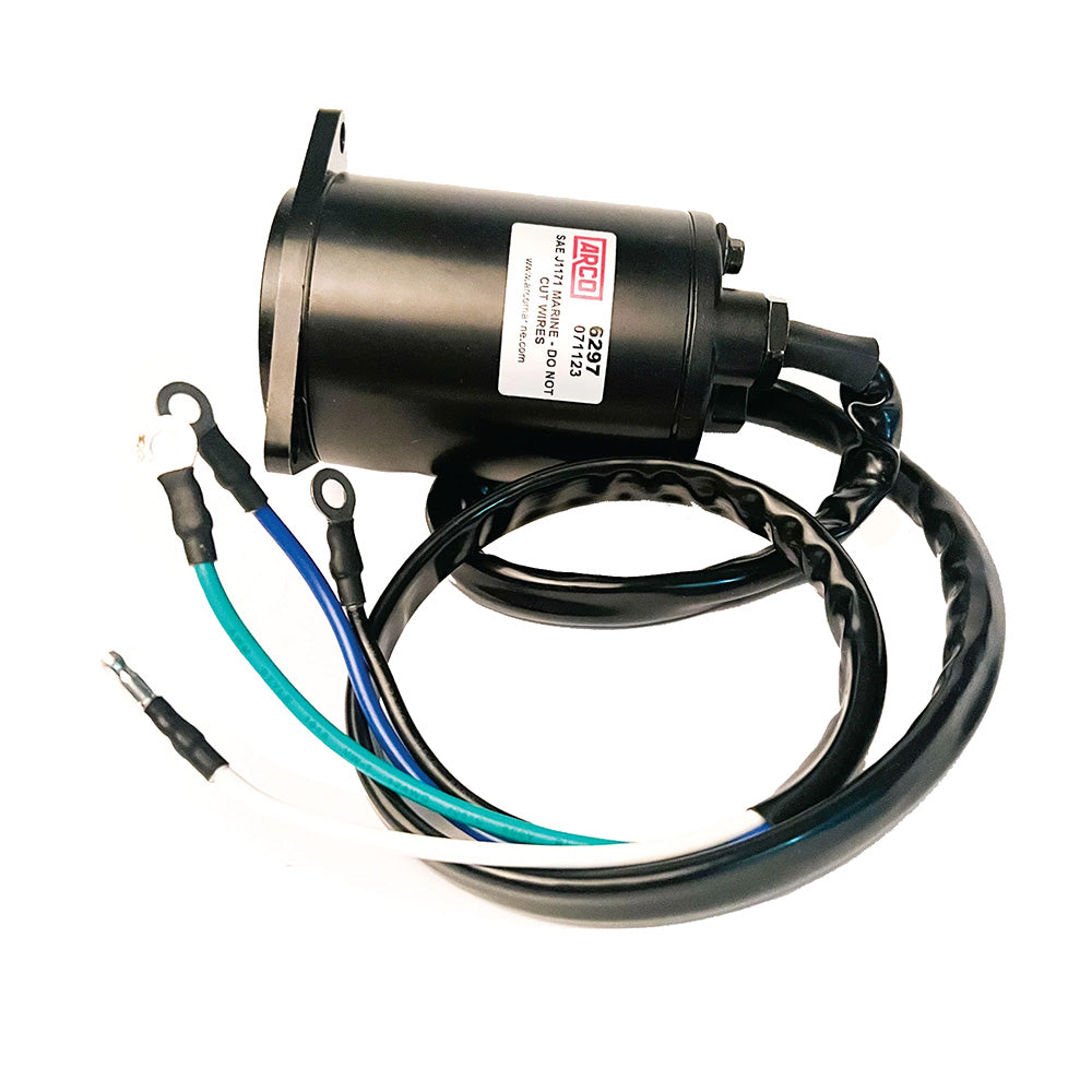 ARCO Marine Original Equipment Quality Replacement Yamaha Tilt Trim Motor - 1990-2003 250HP/1994-2003 225HP Units [6297] - Besafe1st