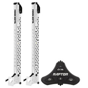 Minn Kota Raptor Bundle Pair - 10' White Shallow Water Anchors w/Active Anchoring  Footswitch Included [1810631/PAIR] - Premium Anchors  Shop now 