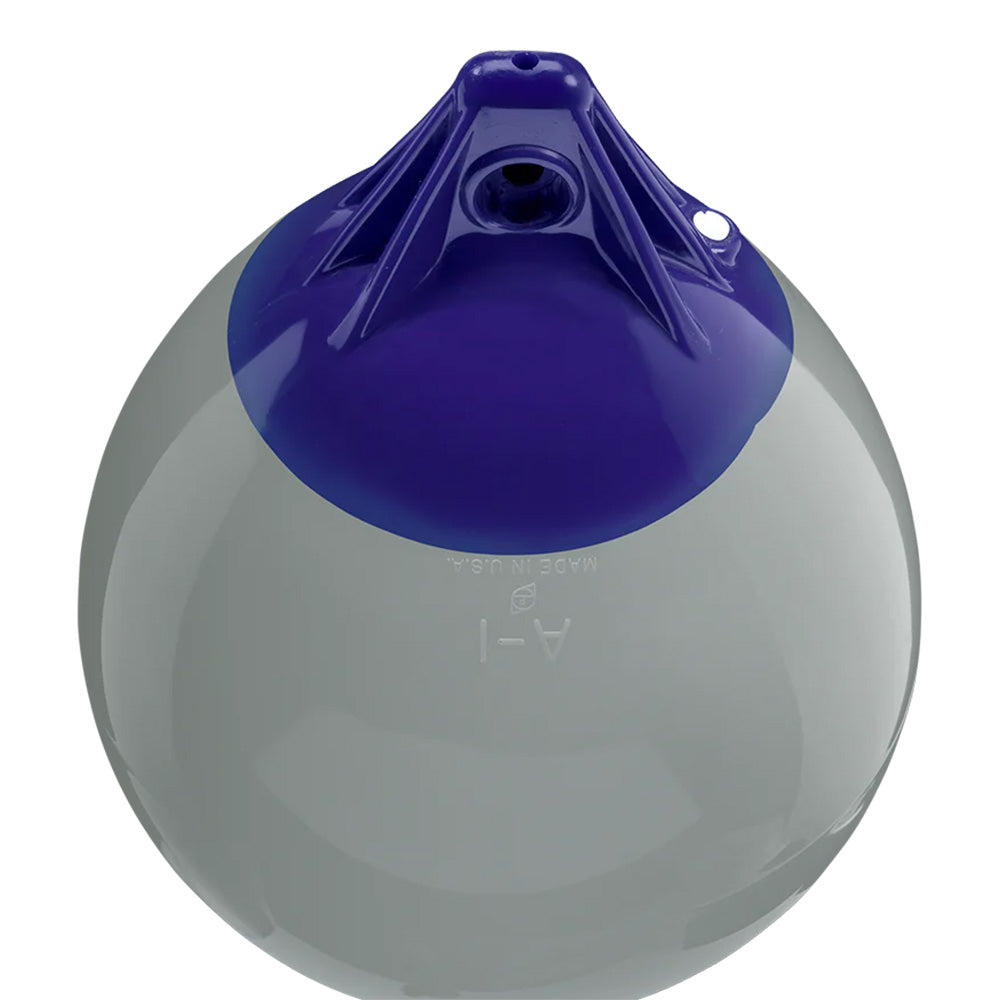 Polyform A-Series Buoy - 11" x 15" Diameter - A-1 - Grey [A-1 GREY] Polyform U.S.