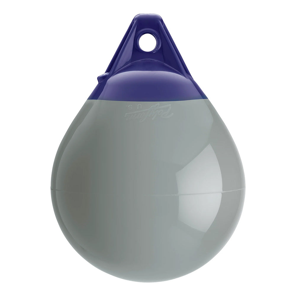 Polyform A-Series Buoy - 11" x 15" Diameter - A-1 - Grey [A-1 GREY] Polyform U.S.