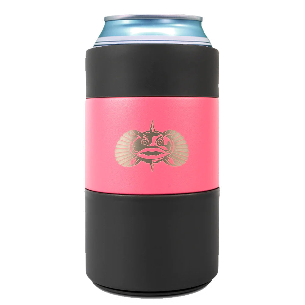 Toadfish Non-Tipping Can Cooler + Adapter - 12oz - Pink *12-Pack [1066-12] - Besafe1st®  