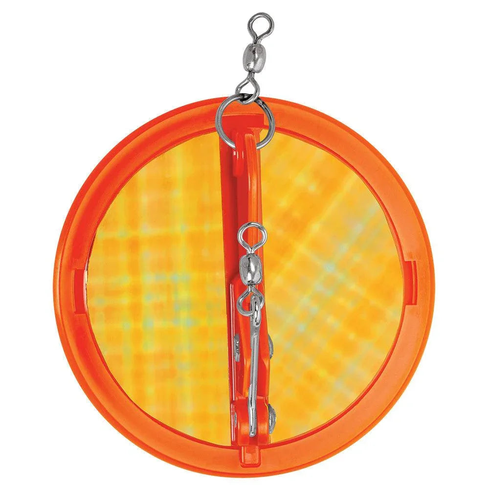 Luhr-Jensen 3-1/4" Dipsy Diver - Fire/Silver Bottom Moon Jelly [5560-000-2510] Luhr-Jensen