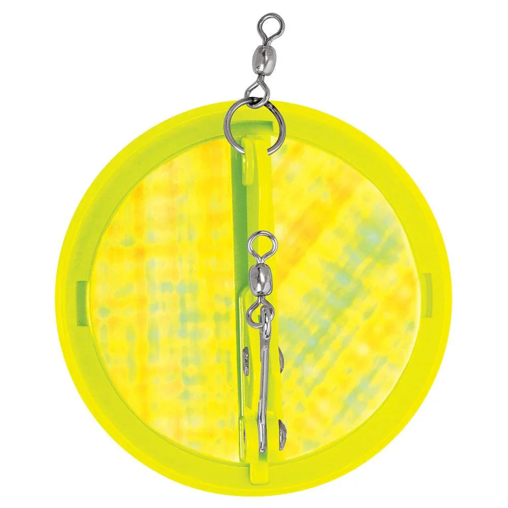 Luhr-Jensen 4-1/8" Dipsy Diver - Chartreuse/Silver Bottom Moon Jelly [5560-001-2509] Luhr-Jensen