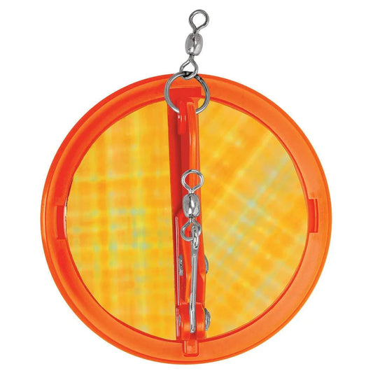 Luhr-Jensen 4-1/8" Dipsy Diver - Fire/Silver Bottom Moon Jelly [5560-001-2510] Luhr-Jensen