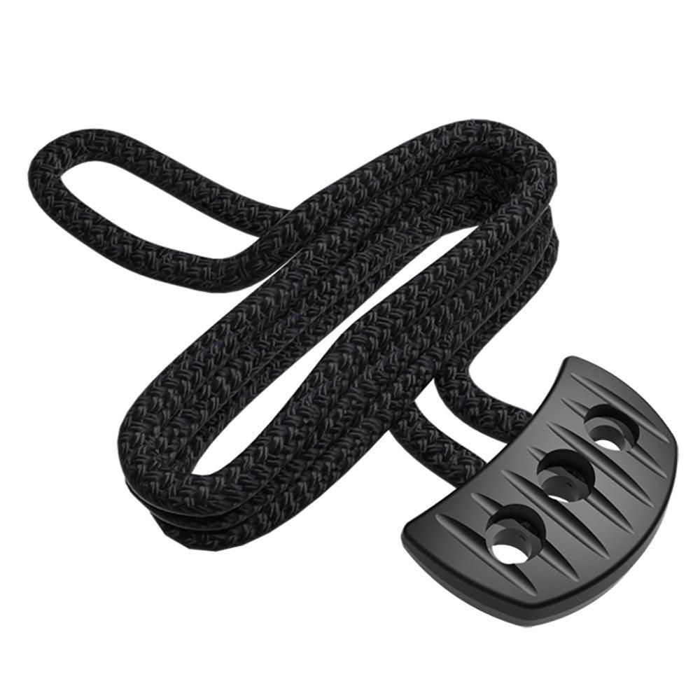 Snubber PULL w/Rope - Black [S51390] - Besafe1st® 