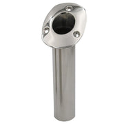 C.E. Smith 70 Series Standard Flush Mount Rod Holder - 30 Degree - Stainless Steel - Gimbal Bar Bottom - Black Liner [536720] - Besafe1st® 