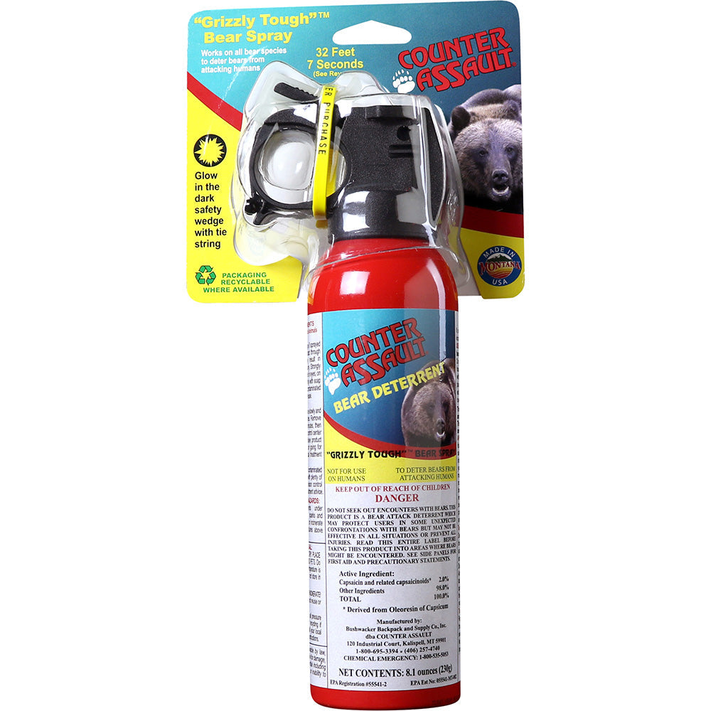 Counter Assault 8.1 oz. Bear Spray [1506-7024] - Besafe1st®  