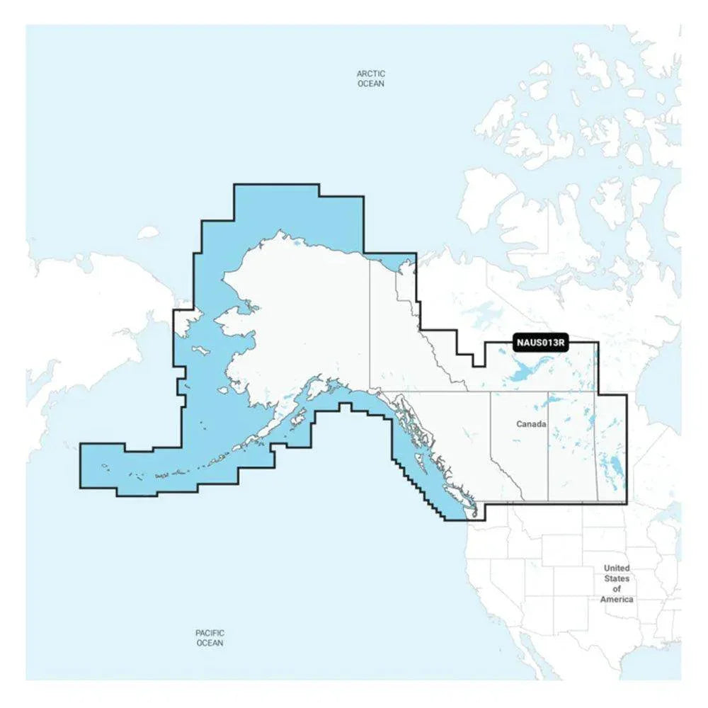 Navionics NAUS013R - Canada, West  Alaska - Navionics+ [010-C1467-30] Navionics