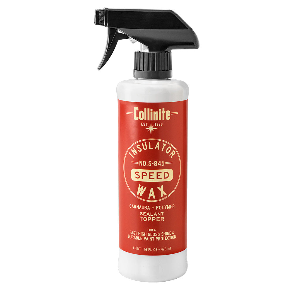 Collinite Insulator Speed Wax High Gloss Sealant Topper [S-845] - Premium Cleaning  Shop now 