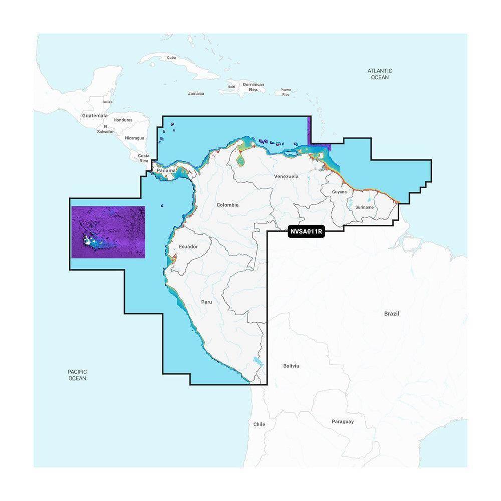 Garmin Navionics Vision+ NVSA011R South America (North) [010-C1452-00] - Besafe1st