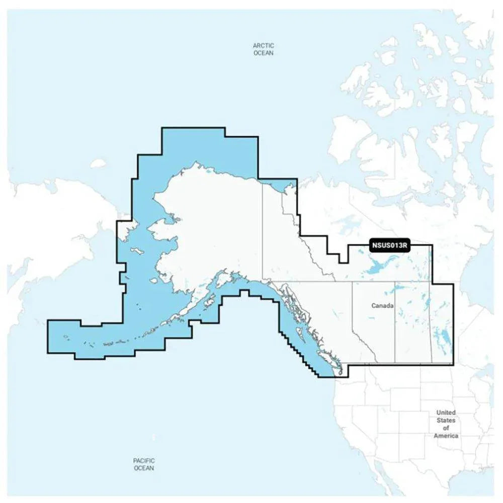 Garmin Navionics+ NSUS013R Canada, West  Alaska [010-C1485-20] Garmin