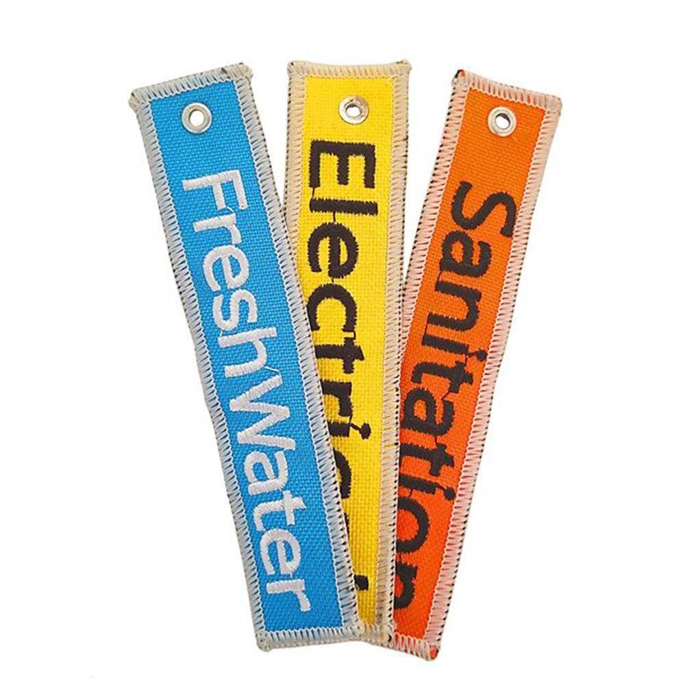 Camco RV Utility Bag w/Sanitation, Fresh Water Electrical Identification Tags [53097] - Besafe1st