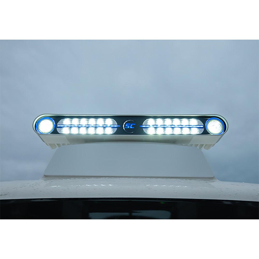 Shadow-Caster Eagle Ray LED Light Bar - White Housing Dual Optics [SCM-EAGLE-RAY-WH] - Besafe1st® 