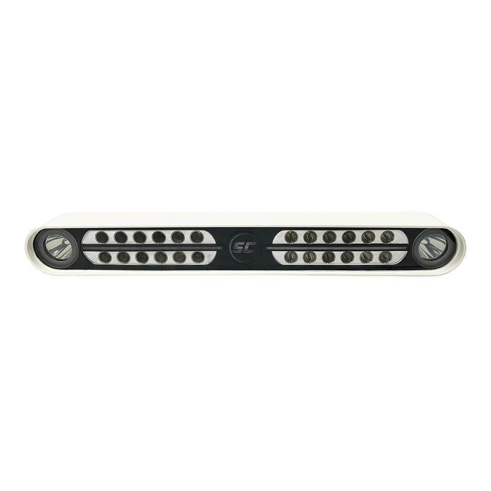 Shadow-Caster Eagle Ray LED Light Bar - White Housing  Dual Optics [SCM-EAGLE-RAY-WH] Shadow-Caster LED Lighting