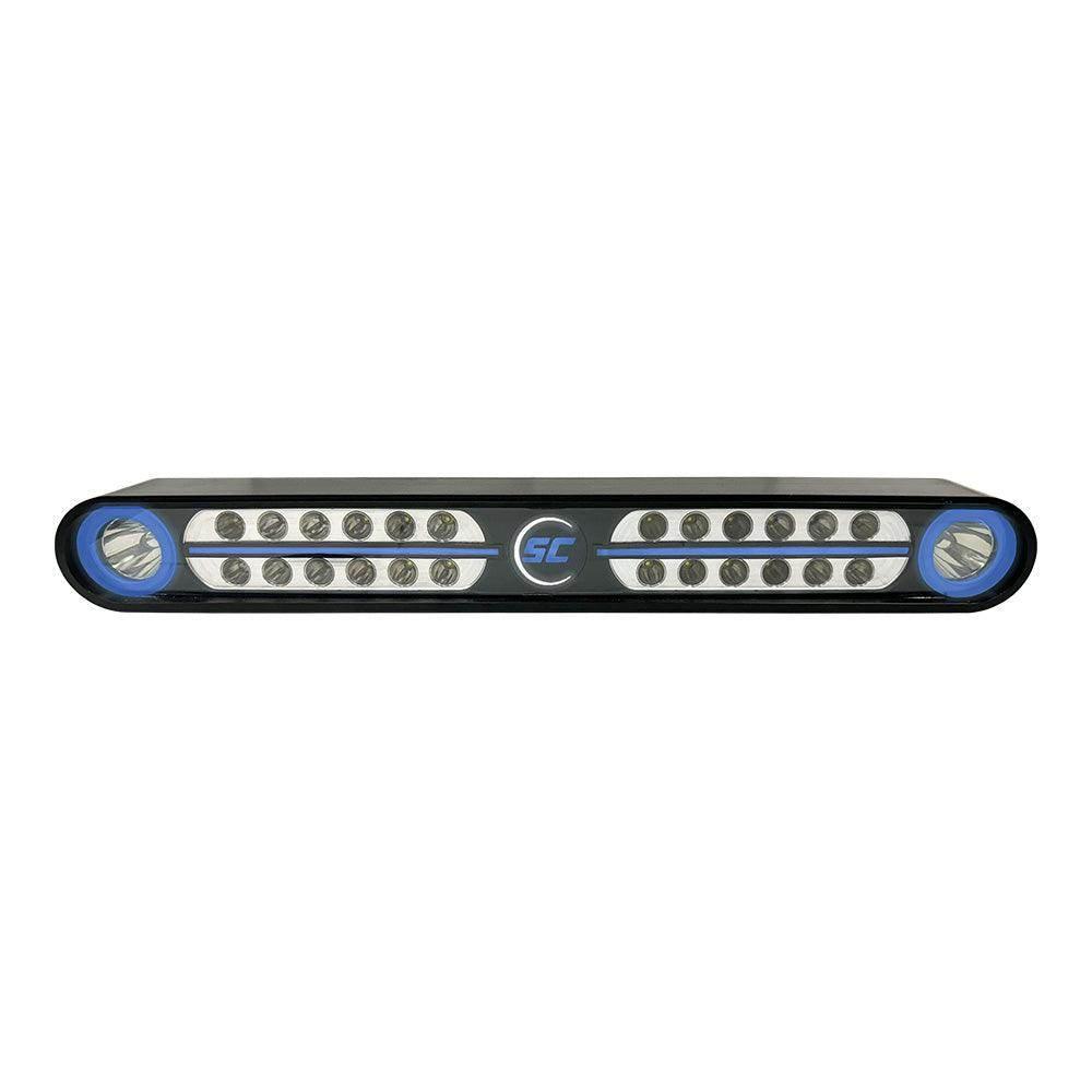 Shadow-Caster Eagle Ray LED Light Bar - Black Housing  Dual Optics [SCM-EAGLE-RAY-BK] Shadow-Caster LED Lighting