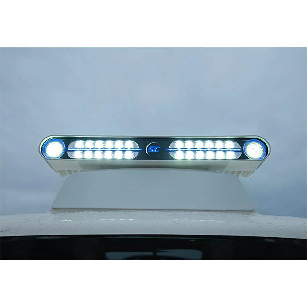 Shadow-Caster Eagle Ray LED Light Bar - Black Housing  Dual Optics [SCM-EAGLE-RAY-BK] Shadow-Caster LED Lighting