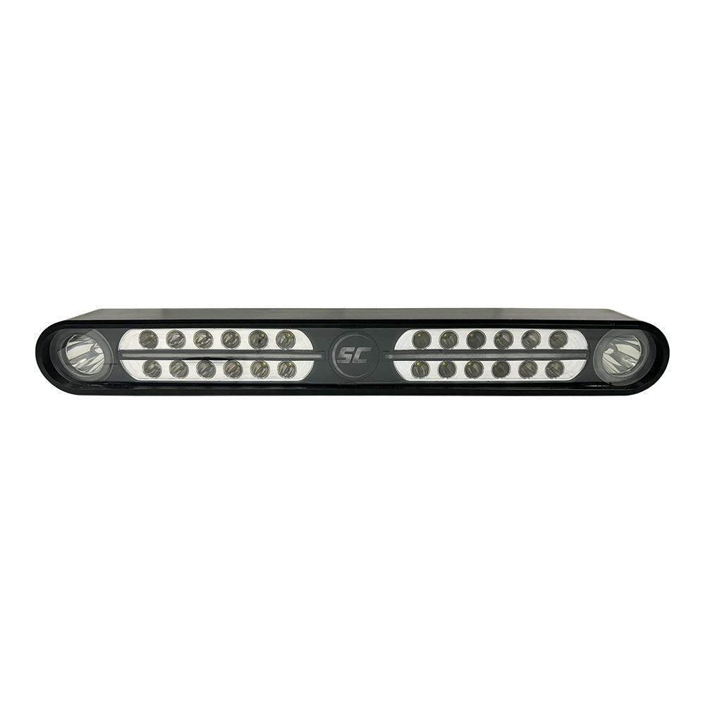 Shadow-Caster Eagle Ray LED Light Bar - Black Housing  Dual Optics [SCM-EAGLE-RAY-BK] Shadow-Caster LED Lighting