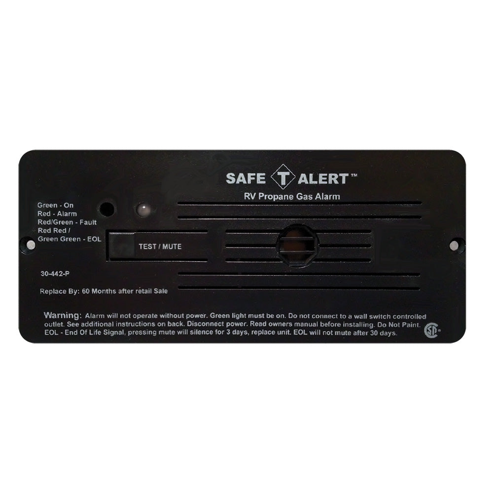 Safe-T-Alert 30 Series 12V RV Propane Alarm - Black [30-442-P-BL] - Premium Fume Detectors  Shop now 