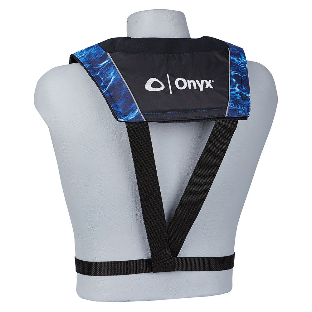 Onyx A/M-24 Auto/Manual Adult Universal PFD - Blue/Black [132008-855-004-19] - Premium Life Vests  Shop now 