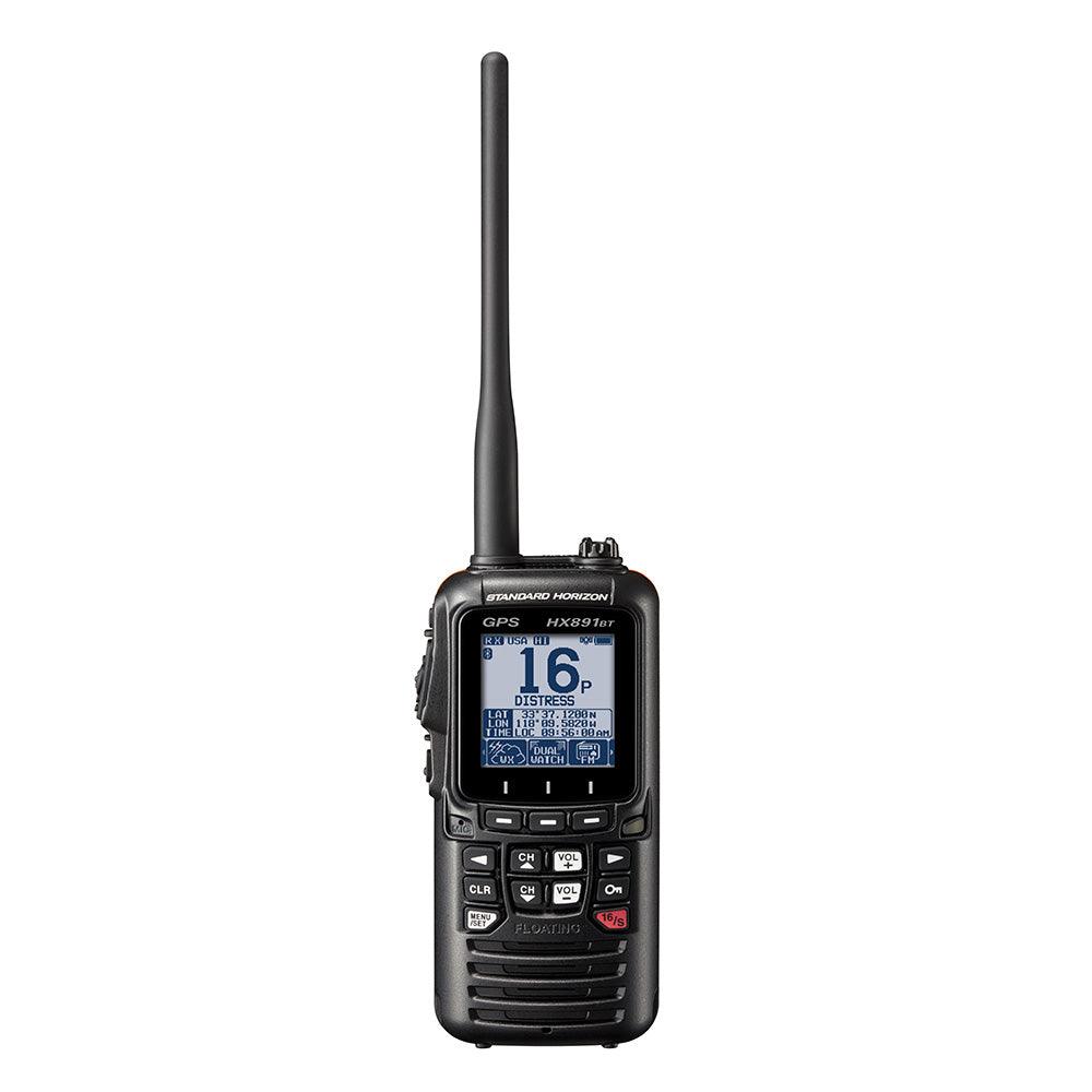 Standard Horizon HX891BT Handheld VHF w/Bluetooth - Black [HX891BTBK] - Besafe1st® 