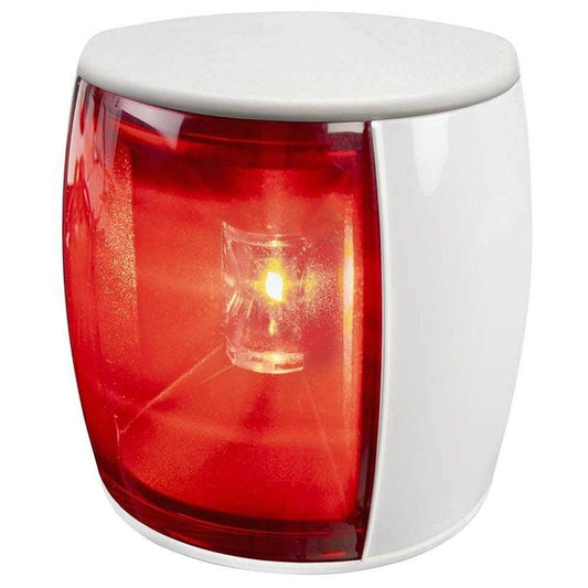 Hella Marine NaviLED PRO Port Navigation Lamp - White Shroud - Red Lens - 3NM [017460111] - Besafe1st