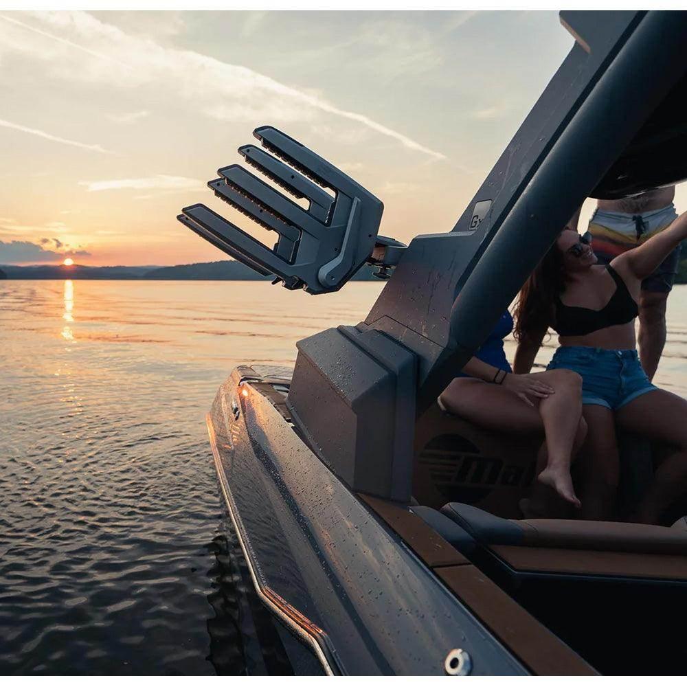 PTM Watersports ClampForce 3.0 Clamping Wake Board Rack - Pair - Silver [P13491-9010TEBCL] PTM Watersports
