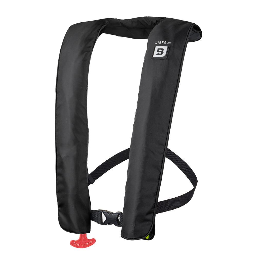 Bluestorm Cirro 26 Auto/Manual Type V Inflatable PFD - Apex Black [BS-SL6FA-22-BLK] - Besafe1st® 