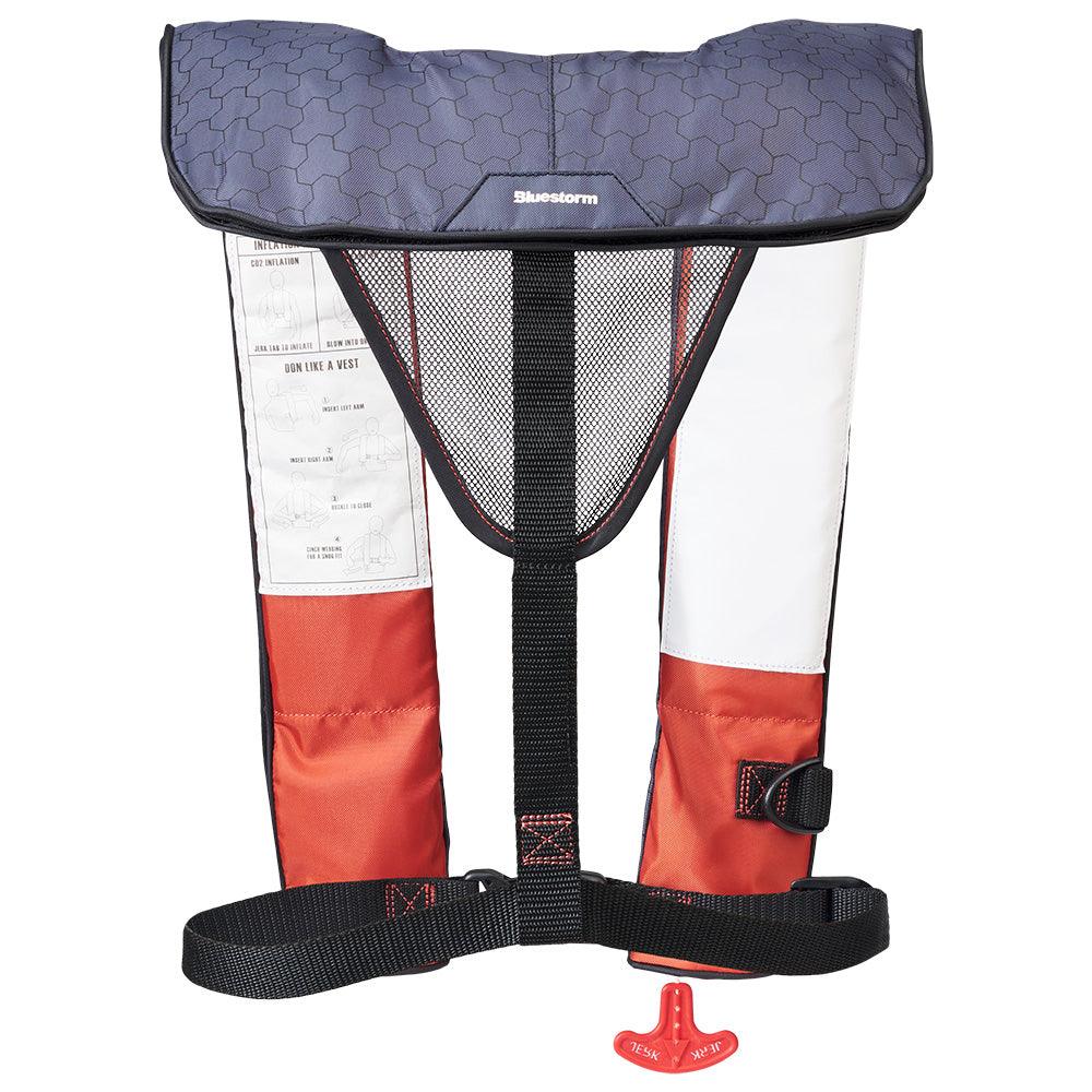 Bluestorm Cirrus 26 Auto/Manual Type V Inflatable PFD - Tan [SL6F-21-TPE] - Besafe1st® 