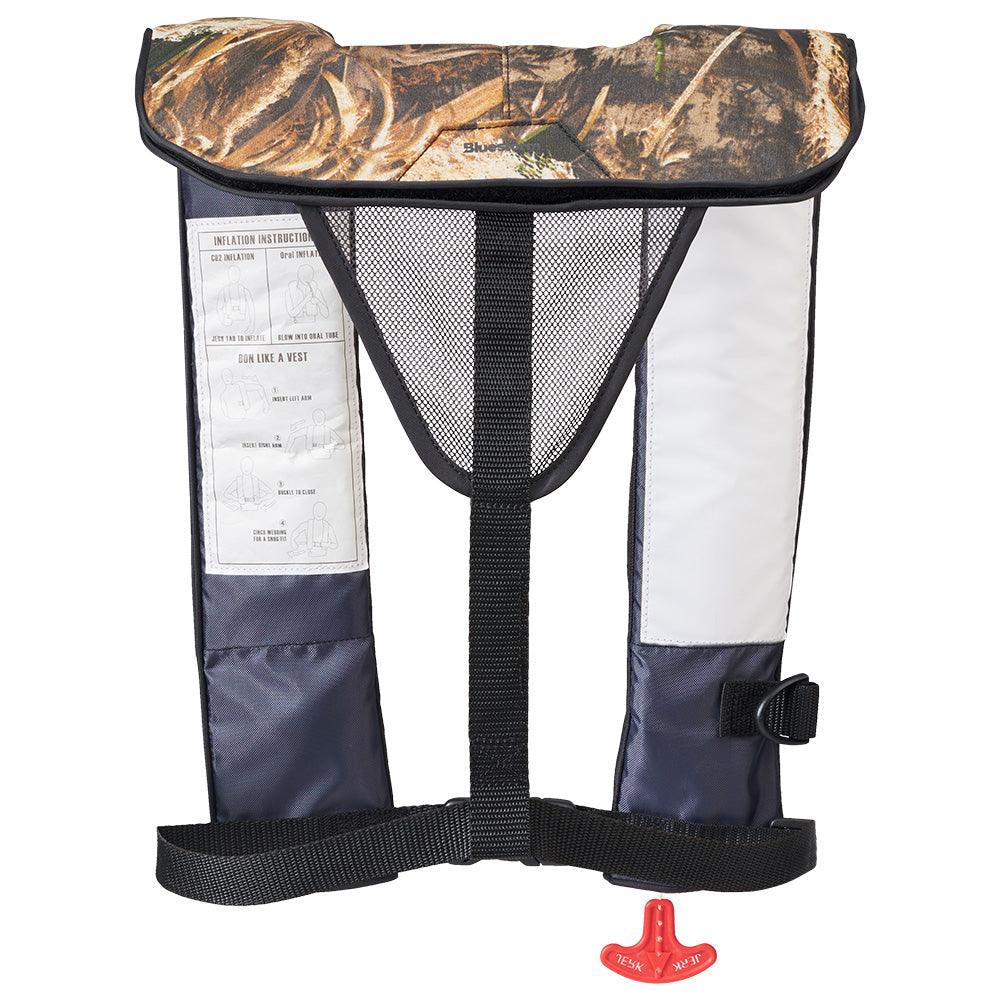 Bluestorm Cirrus 26 Auto/Manual Type V Inflatable PFD - MAX5 Camo [SL6F-19-MX5] - Besafe1st® 