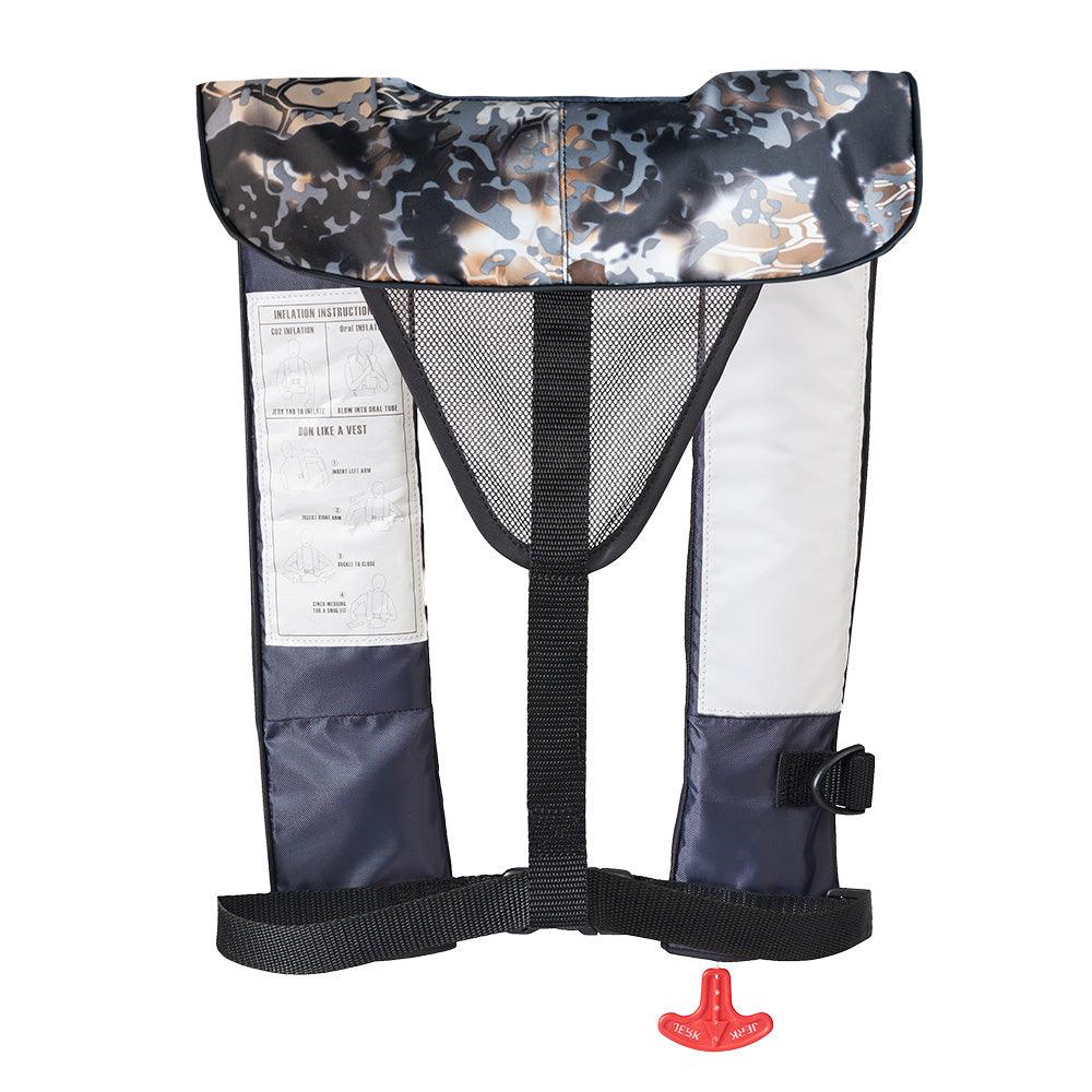 Bluestorm Kryptek Cirrus 26 Auto/Manual Type V Inflatable PFD - Obscura Skyfall [BS-SL6F-23-SKY] - Besafe1st® 