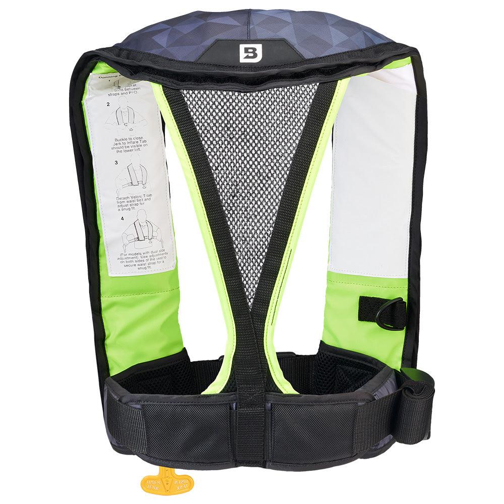 Bluestorm Atmos 40 Auto Type II Inflatable PFD - Hi-Vis [D1H-19-HVS] - Besafe1st® 