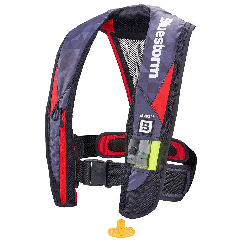 Bluestorm Atmos 40 Auto Type II Inflatable PFD - Red [D1H-19-RED] - Besafe1st® 