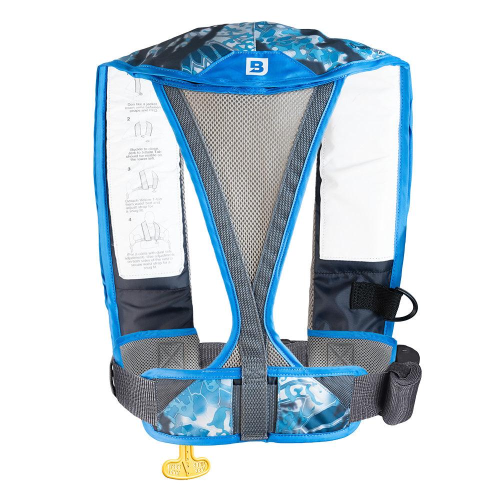 Bluestorm Kryptek Atmos 40 Auto Type II Inflatable PFD - Obscura Litus [BS-D1H-23-LIT] - Besafe1st® 