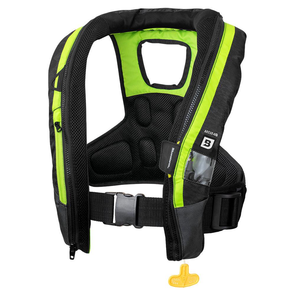 Bluestorm Arcus 40 Auto Type II Inflatable PFD - Hi-Vis Green [BS-ZD1H-22-HVS] - Besafe1st® 