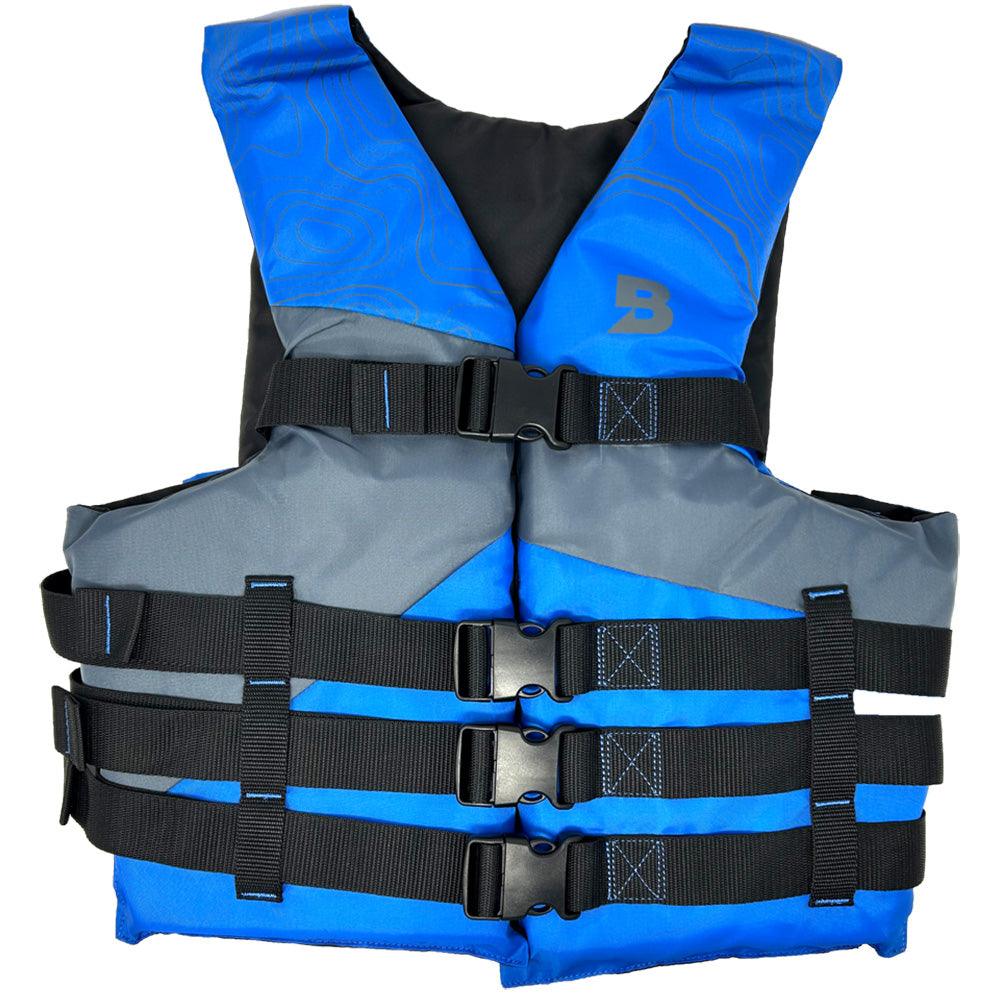 Bluestorm Type III Adult Universal Foam Life Jacket - Blue [BS-175-BLU-U] - Besafe1st® 