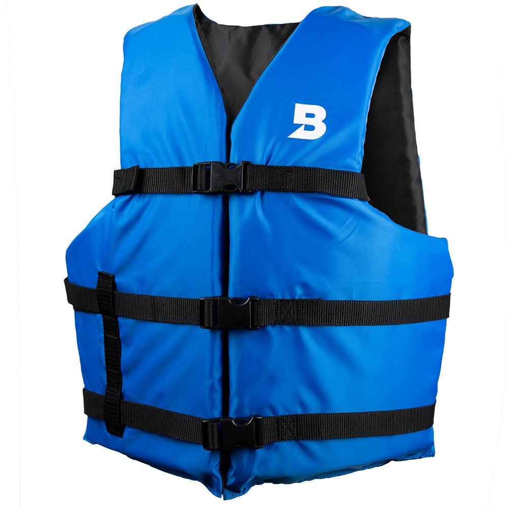 Bluestorm Type III General Boating Adult Universal Foam Life Jacket - Blue [BS-165-BLU-U] - Besafe1st® 