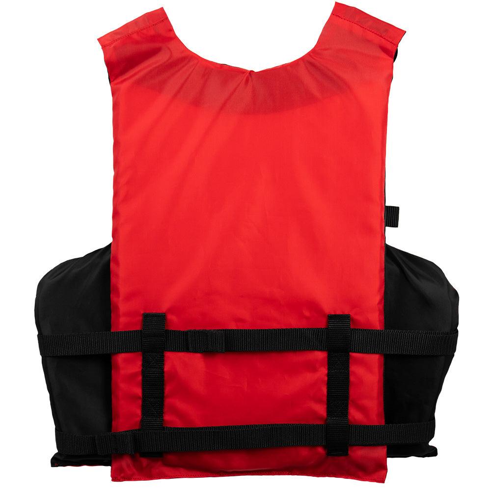 Bluestorm Type III General Boating Adult Universal Foam Life Jacket - Red [BS-165-RED-U] - Besafe1st® 