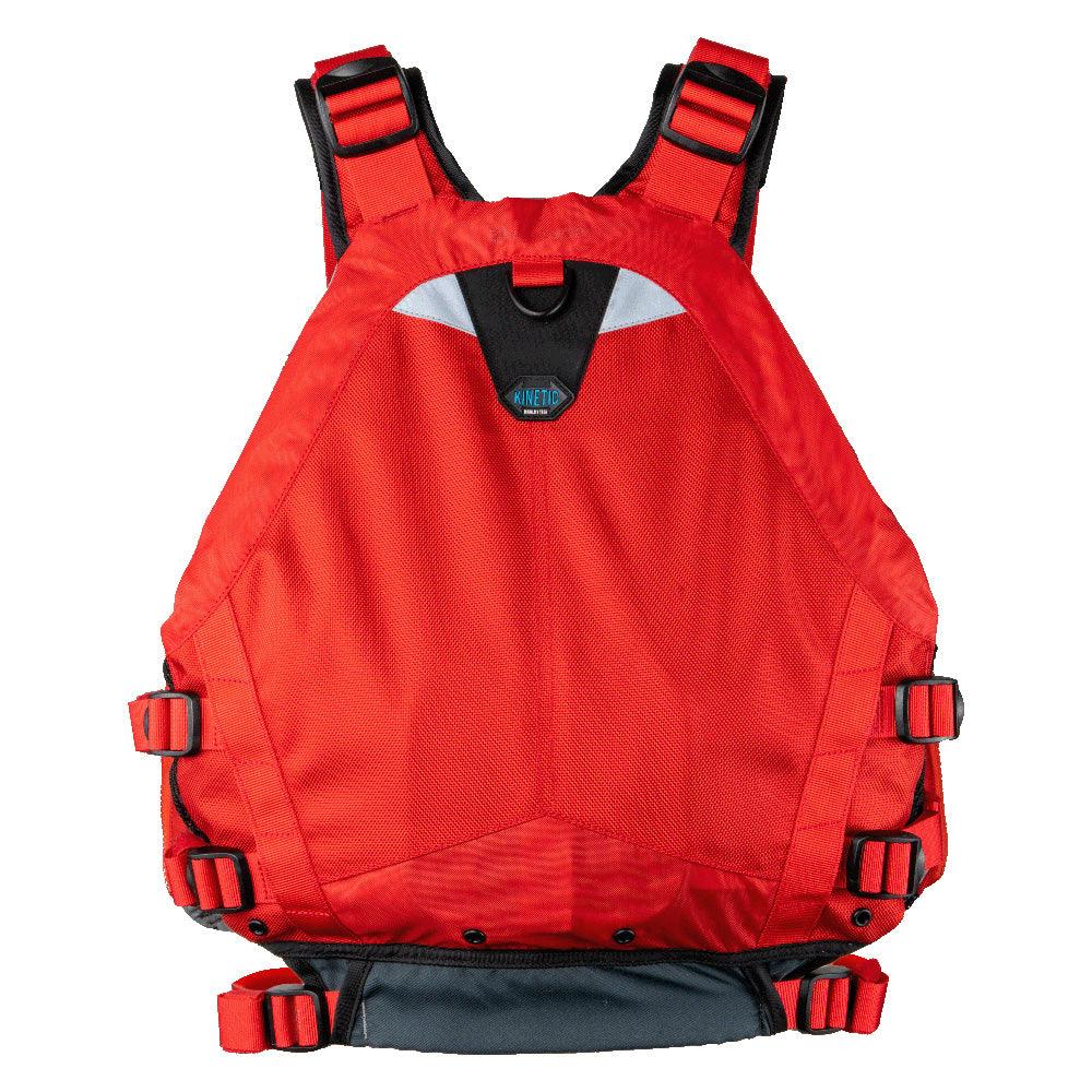 Bluestorm Kinetic Kayak Fishing Vest - Nitro Red - S/M [BS-409-RED-S/M] - Besafe1st® 