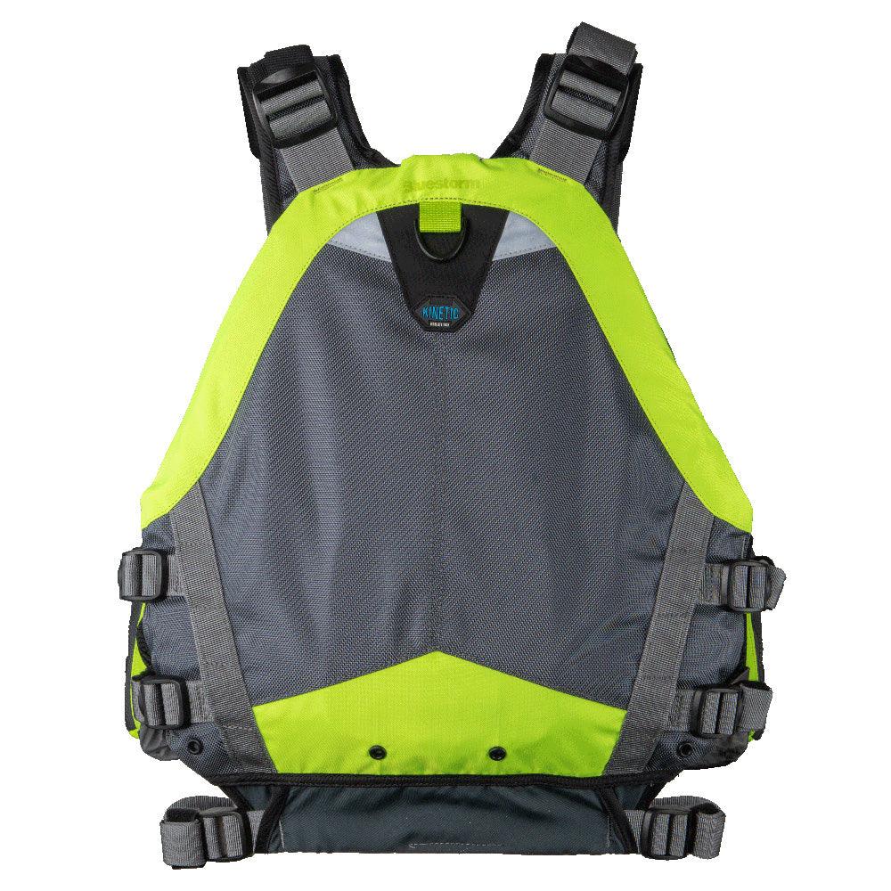 Bluestorm Kinetic Kayak Fishing Vest - Hi-Vis - L/XL [BS-409-HVS-L/XL] - Besafe1st® 