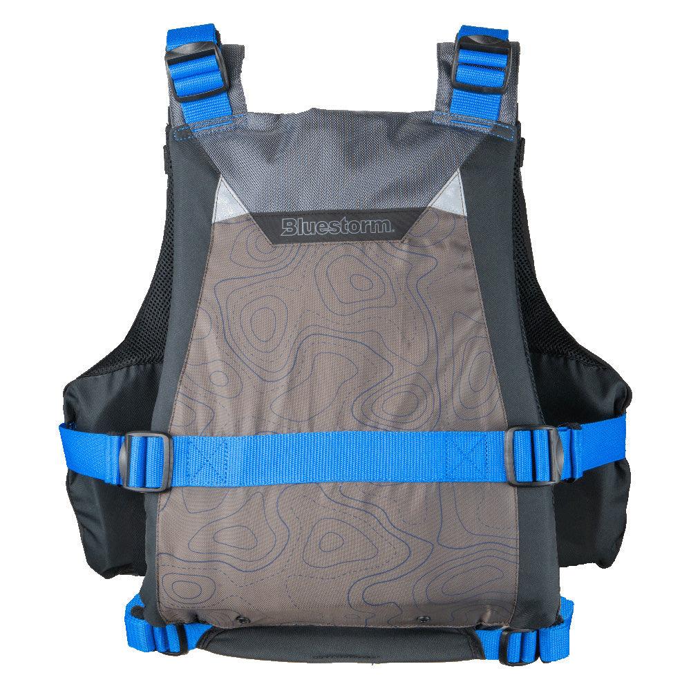 Bluestorm Motive Kayak Fishing Vest - Deep Blue - S/M [BS-248-TPE-S/M] - Besafe1st® 